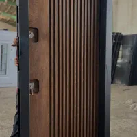 درب ضد سرقت مدرن درب اتاق، نرده شیشه ای کد T041|مصالح و تجهیزات ساختمان|چمستان, |دیوار