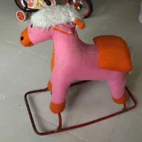 اسب رکاب دار کودک مدل گهواره ای