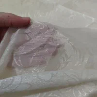 دو عدد پرده ندوخته