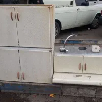 سلام کابینت دیواری وهود سالم وشیرظرف شویی ۳ملیون|آبچکان و نظمدهنده ظروف|همدان, |دیوار