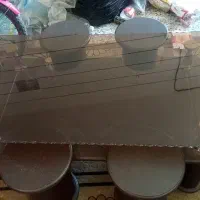 میزشیشه ای جلو مبلی