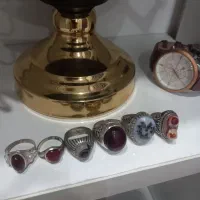 ۶عدد انگشتر نقره