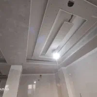 کناف کاری .تی وی وال.  طراحی دکوراسیون داخلی|خدمات پیشه و مهارت|خرم‌آباد, |دیوار