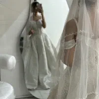 لباس عروس تمیز در حد نو