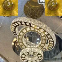 لوستر آویز کریستالی نو