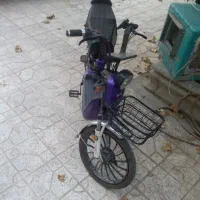 دوچرخه برقی درحدنو باطریها نو تازه عوض شده شرایطی