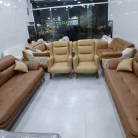 مبل چرم راحتی|مبلمان خانگی و میز عسلی|سبزوار, جوادیه شرقی|دیوار