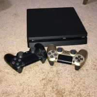 ps4slim یک ترا دو دسته کاملا سالم در حد نو تمیز|کنسول، بازی ویدئویی و آنلاین|مشکین‌دشت, |دیوار