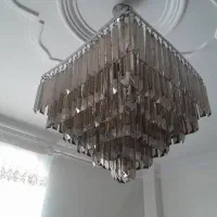 دو عدد لوستر کریستالی(فروش فوری به علت مهاجرت)|لوستر و چراغ آویز|تهران, چیتگر جنوبی|دیوار