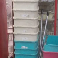 سطل بزرگ پلاستیکی