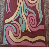 ۱ جفت فرش یک رنگ