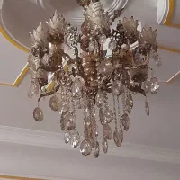 لوستر برنز اصل ۶شاخه ۱۲ شعله