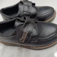 کفش چرم پسرانه سایز 27|کفش و لباس بچه|چالوس, |دیوار