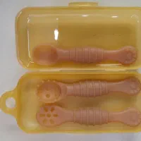 قاشق پری اسپون سیلیکونی موم عسل سه تایی سیسمونی