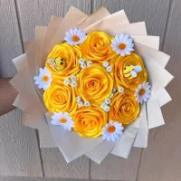 گل روبانی روز زن ۲۰ آذر|گل مصنوعی|ارومیه, |دیوار