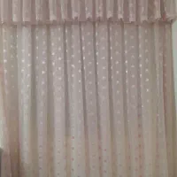 پرده صورتی اتاق دخترانه