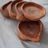 پیاله چوبی هفت سین چوبی