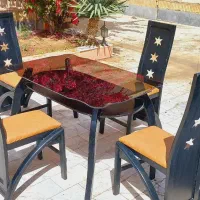 میزنهارخوری ۶ نفره با ۴ صندلی