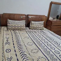 فروش سرویس خواب و مبل استیل و میز ناهار خوری ۶نفره