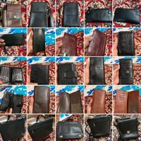 ۱۳ عدد کیف پول و دستی چرم طبیعی خوب یجا و تک|کیف، کفش، کمربند|تهران, صاحب الزمان|دیوار