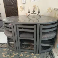 میز نهارخوری ۶ نفره کاملا سالم