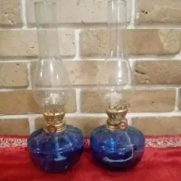 چراغ نفتی گردسوز برنجی|کلکسیون اشیاء عتیقه|مشهد, کوه سنگی|دیوار