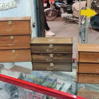 جعبه چوبی مخصوص ماشین اصلاح و لوازم آرایش
