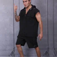 ست باشگاهی و شلوارک مردانه اقتصادی فقط فروش عمدە