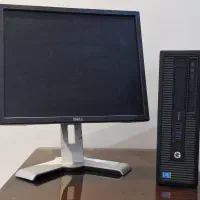 مینی کیس Hp ،مانیتور Dell ،موس ،کیبورد