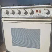 فر گاز چدن ۴ شعله سالم