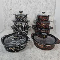 سرویس قابلمه ۸پارچه پروانه ای زبرا پرتو