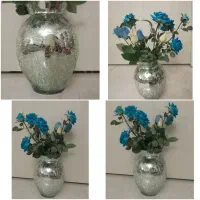 گل با گلدان