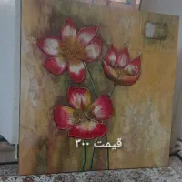 تابلو نقاشی دستی کاملا تمیزواینه