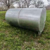 تانکر گالوانیزه 2000لیتری  ورق دو میل گالوانیزه