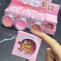 رژگونه دو رنگ طرح ماه