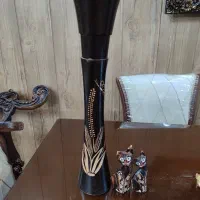 گلدان چوبی