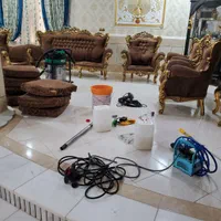 مکران ..شستشو در منزل فرش .مبل .پرده