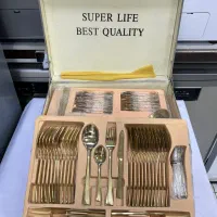 سرویس قاشق و چنگال ۲۴ نفره با چمدان|ظروف سرو و پذیرایی|کرج, برغان|دیوار