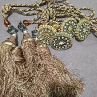 پرده پذیرایی، پرده رشته ی، شرابه و گل میخ|پرده، رانر، رومیزی|همدان, |دیوار