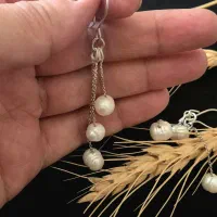 گوشواره نقره مرواریدی اصل