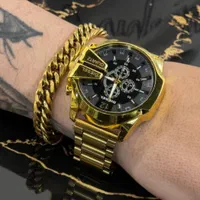 نیم‌ست طلایی و ساعت مدل Xelvarix/بدرخش و خاص باش