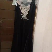 پیراهن بلند یکبار پوشیده شده سایز ۴۶ و۴۸