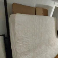 تخت دونفره فرفوژه در حد نو