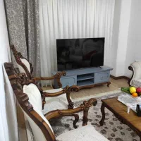 پرده حریر کاملا نو و سالم مناسب جهیزیه