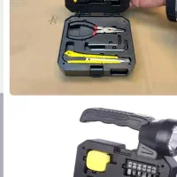 هدیه مناسب روز پدر گجت چراغ  شارژی وجعبه ابزار