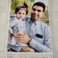 الصاق تصویر روی فرش