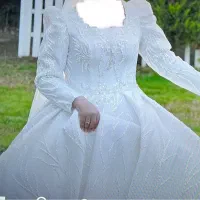 لباس عروس شاین دار سایز ۳۸