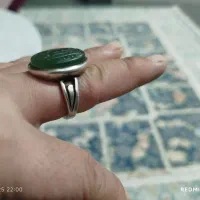 انگشتر عقیق سبز قدیمی|جواهرات|قم, شهرک امام حسین|دیوار