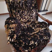 والان پولکی یا پارچه پیراهن مجلسی|پرده، رانر، رومیزی|تهران, شهرک آزمایش|دیوار