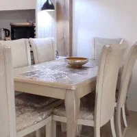 میز ناهار خوری ۶ نفره|میز و صندلی غذاخوری|شیراز, جانبازان|دیوار